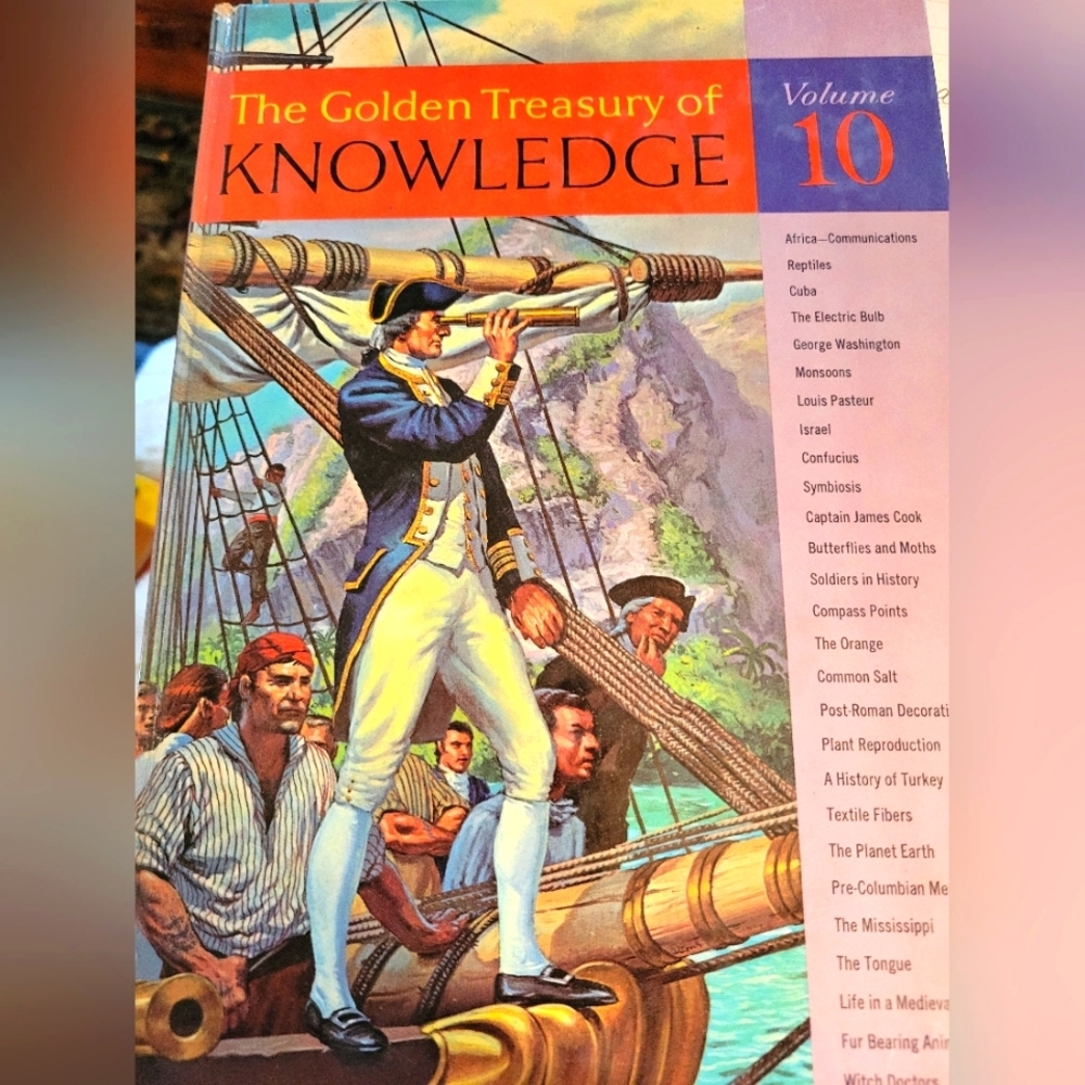 The Golden Treasury Of Knowledge Vol. #10